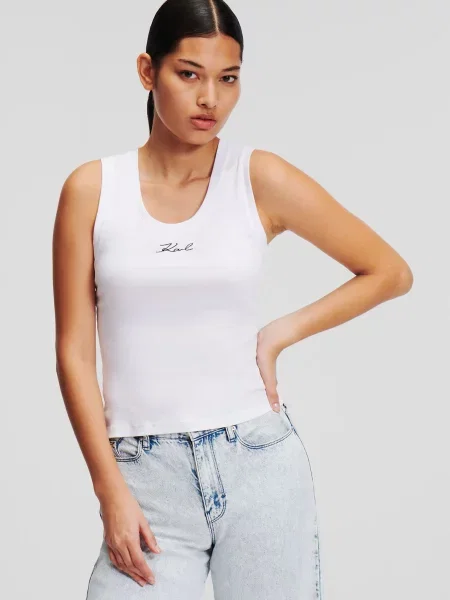 Майка Karl Lagerfeld біла