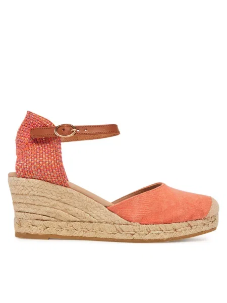 Espadryle Genuins pomarańczowe
