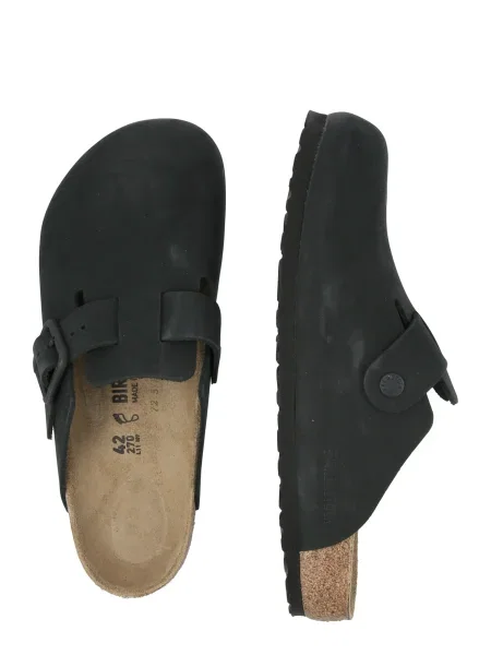 BIRKENSTOCK Saboți Boston' negru