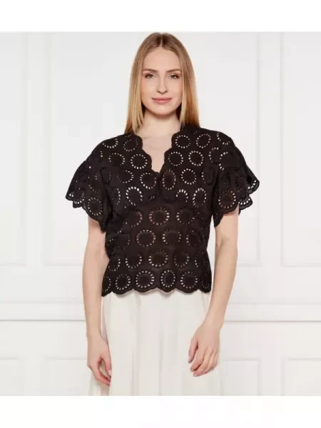 TWINSET Blúz fekete