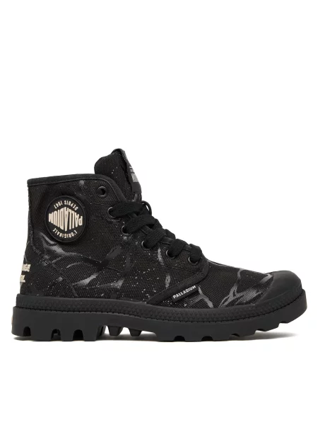 Pohodni čevlji Palladium Pampa Hi Tunnels črna