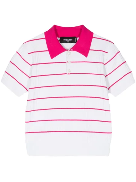 Polo Dsquared2 alb