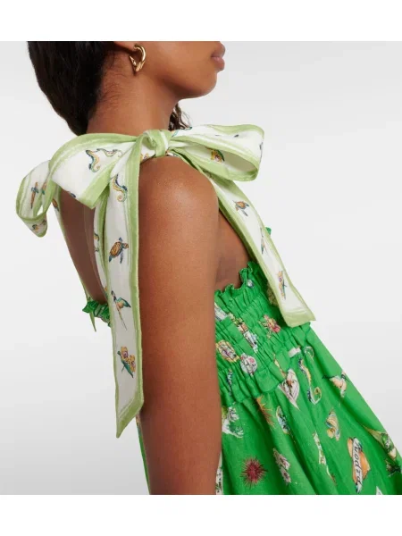 Rochie midi Alemais de in până la genunchi de costum verde