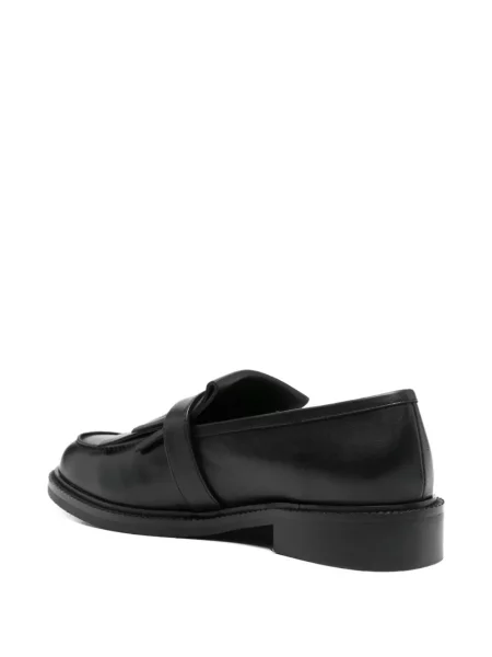 Pantofi loafer Adrianna Feretti cu franjuri negru
