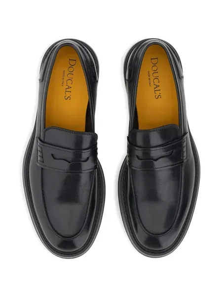 Pantofi loafer Doucal's din piele negru