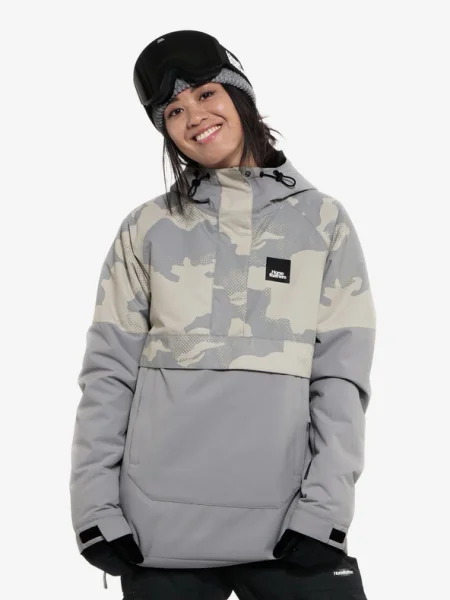 Jacheta Horsefeathers Mija II Jacket Snowstorm L gri