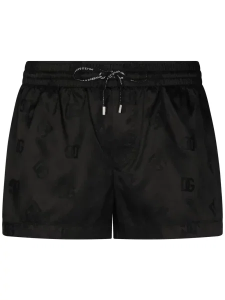 Pantaloni scurți Dolce & Gabbana din jacard negru