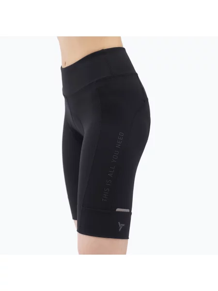 Cyklistické kraťasy SILVINI Fortora black černé