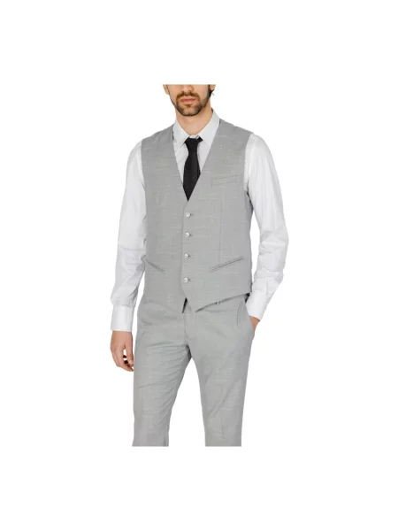 Kamizelka garniturowa Antony Morato elegancka biała