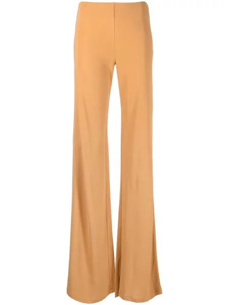 Pantaloni Alberta Ferretti maro