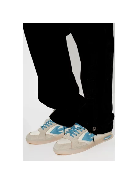 Sneakersy Off-white skórzane białe