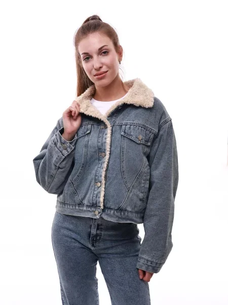 Джинсовая куртка Stream синяя