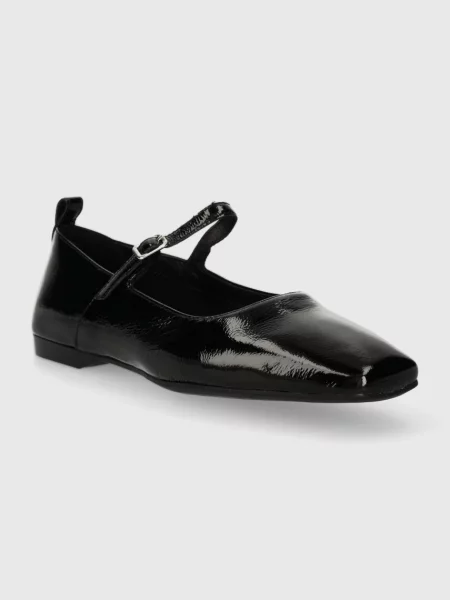 Usnjene balerinke Vagabond Shoemakers DELIA črna
