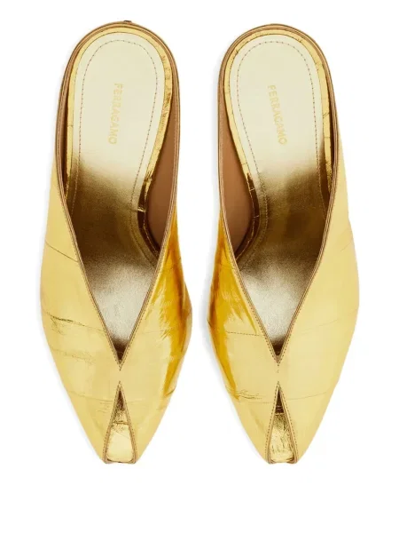 Мюли Ferragamo с клин ток