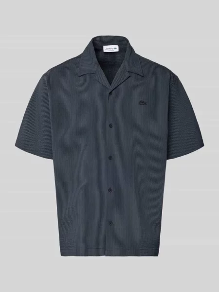 Lacoste koszula niebieska