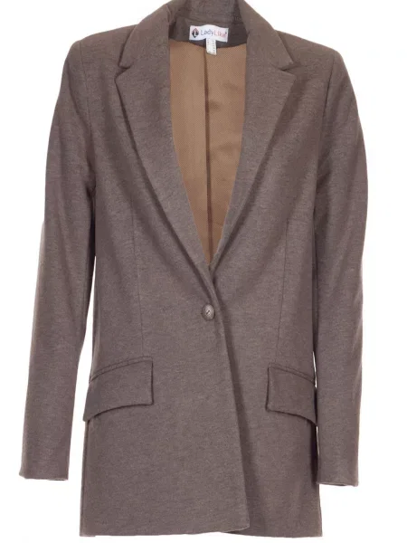 Піджак LadyLike бавовна/поліестер коричневий