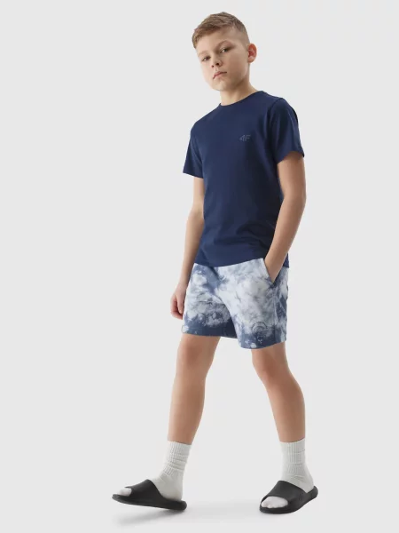 Pantaloni scurți copii 4f albastru