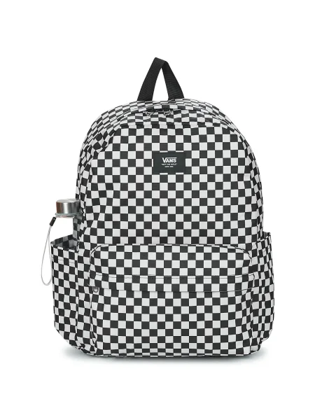 Kockás hátizsák Vans fehér