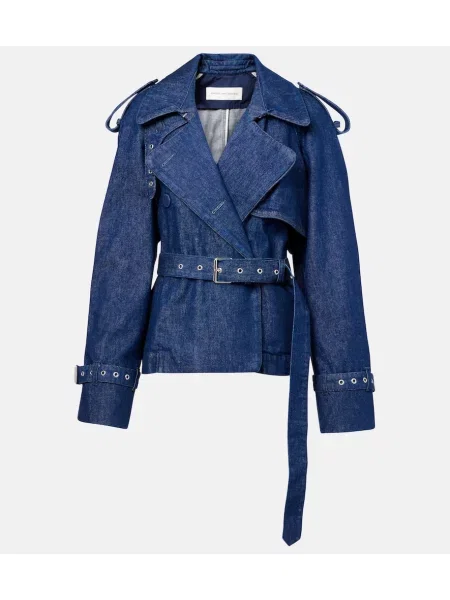 Kurtka jeansowa Dries Van Noten niebieska