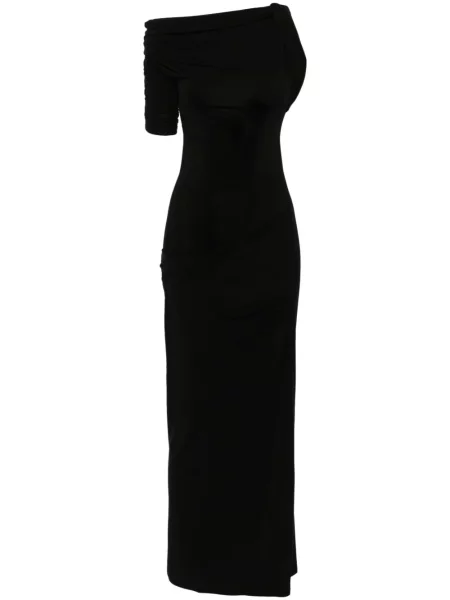 Rochie midi Jacquemus până la genunchi de costum negru