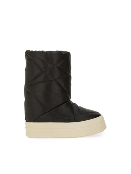 Botki Rick Owens skórzane czarne