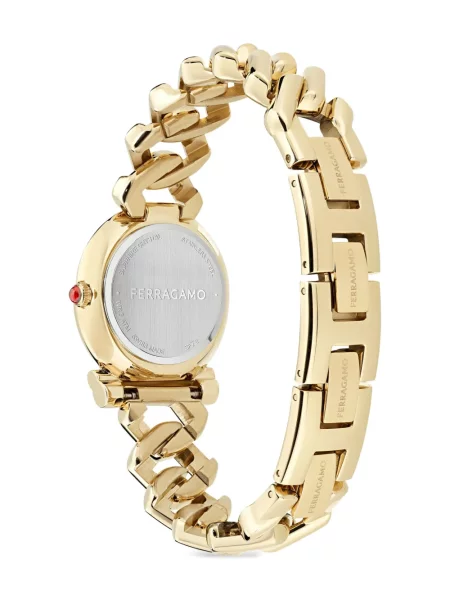 Ceas Ferragamo auriu