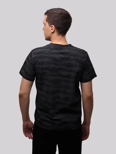 Футболка LUMO віскоза/поліестер чорний