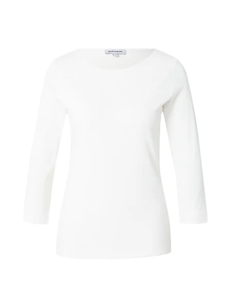 MORE & MORE Tricou alb
