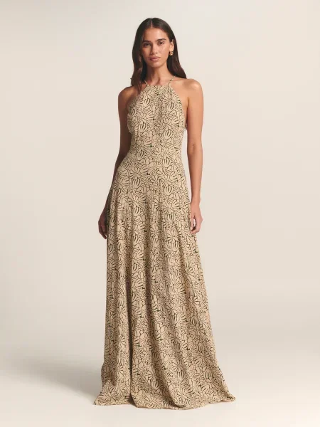 St MRLO Rochie MIKA / verde bej