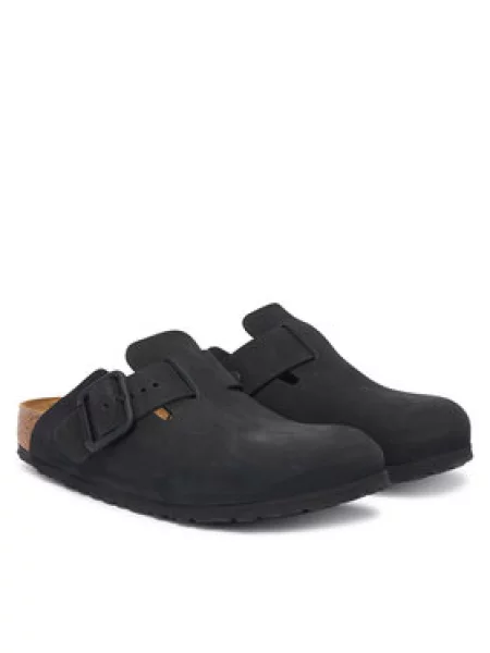 Natikače Birkenstock Boston Wire Buckle crna