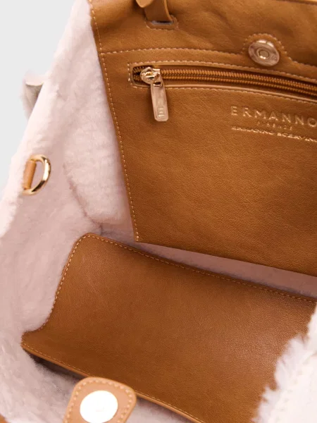 Сумка Ermanno Scervino бежева