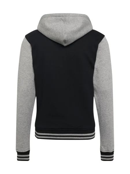 Urban Classics Hanorac gri amestecat negru