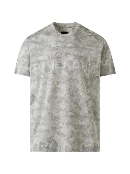 Tricou Givenchy cu imagine gri
