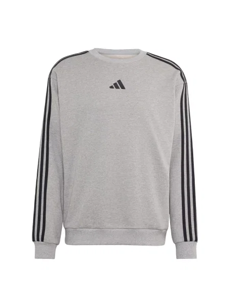 ADIDAS SPORTSWEAR Αθλητική μπλούζα φούτερ Essentials γκρι μελανζέ μαύρο