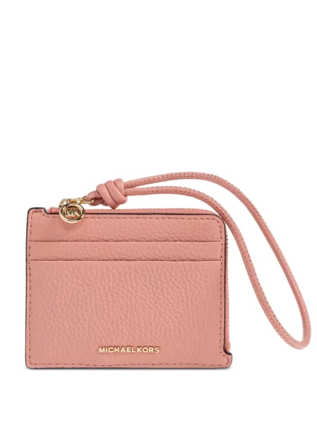 Portofel Michael Michael Kors zdrențuiți din piele roz