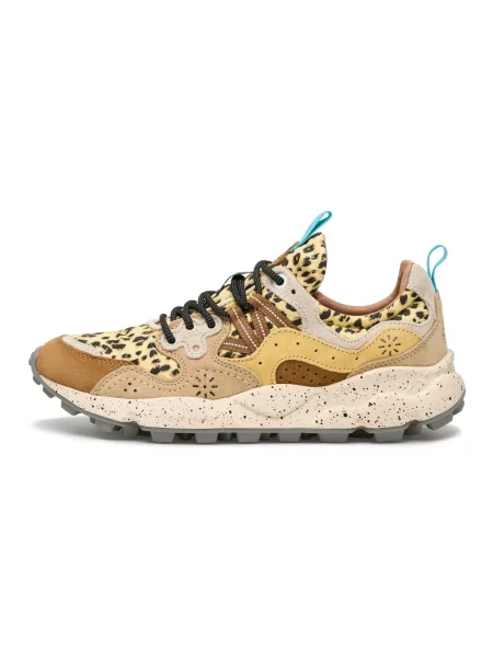 Sneakersy Flower Mountain skórzane w kwiatki