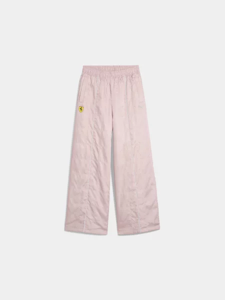 Штани спортивні PUMA Ferrari Premium Wmn Wvn Pant комбінований верх рожевий