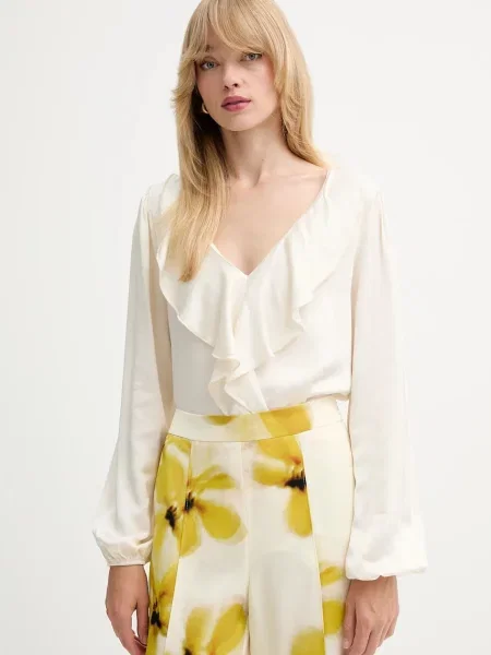 Fracomina bluză uni bej