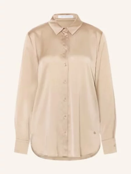 Betty&Co Satinová Košile béžová