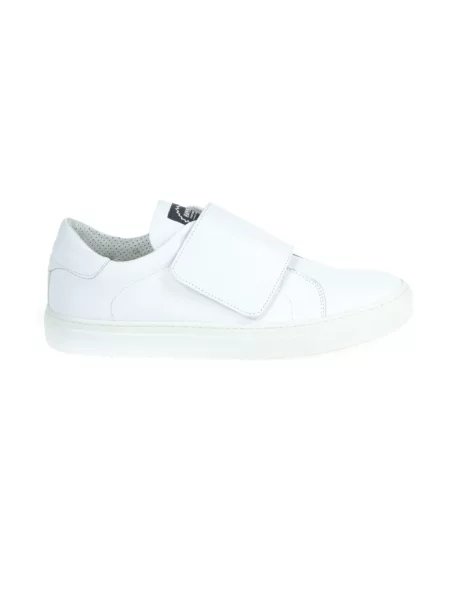 Sneakersy Daniele Alessandrini skórzane białe
