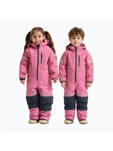 Gyerek síoverál Didriksons Falken K Coverall 2 heather pink. Méret: rózsaszín