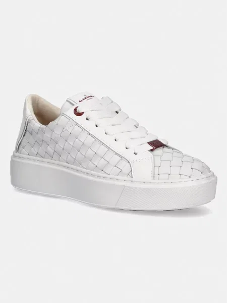Alexander Smith London High sneakers pentru femei alb