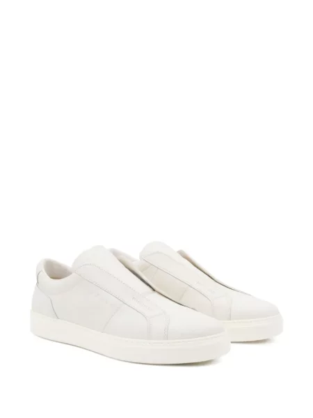 Sneakerși Hogan din piele slip-on alb