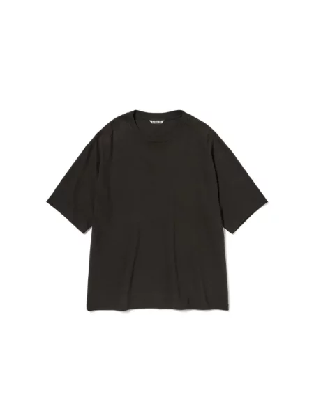 Tricou Auralee din jerseu negru