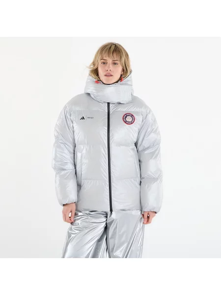 Jachetă adidas x Moon Boot Puffer Jacket Metallic Silver XL argintiu