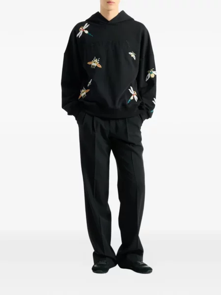 Hanorac cu glugă Balmain negru