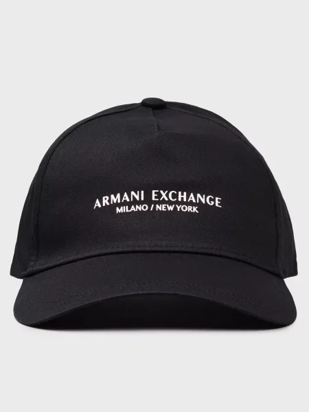 Кепка Armani Exchange чорна