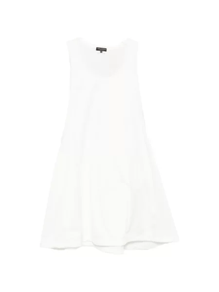 Koszulka Comme Des Garcons Homme Plus bez rękawów biała