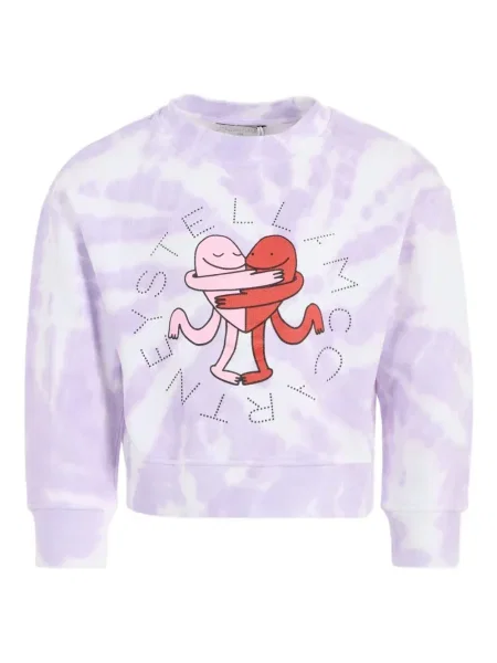 Bluza dziecięca Stella Mccartney fioletowa