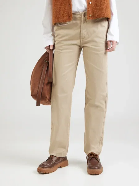 Pepe Jeans „Chino“ stiliaus kelnės Sky' smėlio